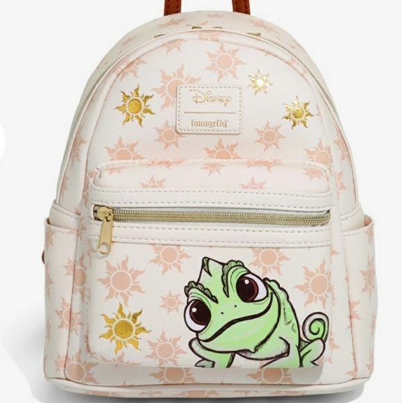 Loungefly Handbags - NWT Loungefly Tangled Pascal Mini Backpack